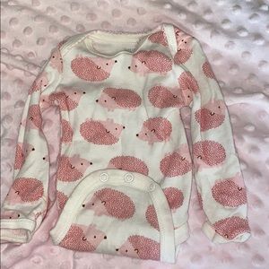 Hedgehog onesie